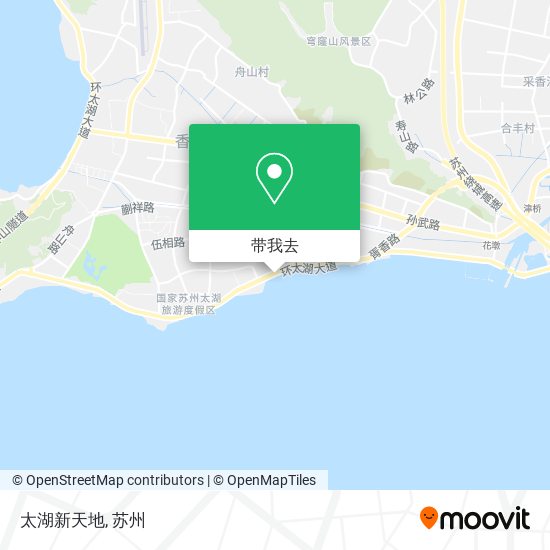 太湖新天地地图