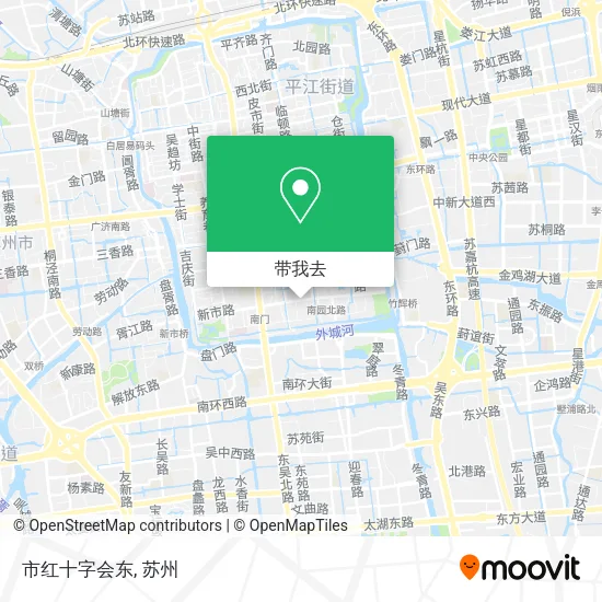 市红十字会东地图