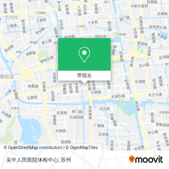 吴中人民医院体检中心地图