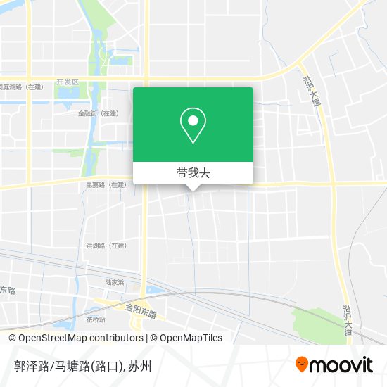 郭泽路/马塘路(路口)地图