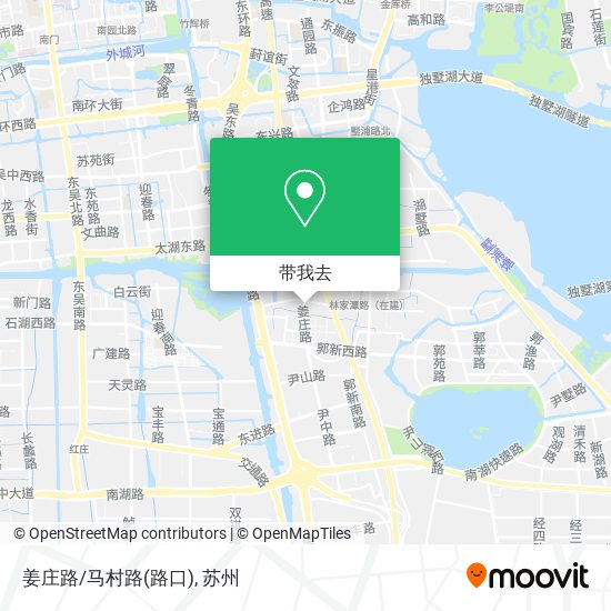 姜庄路/马村路(路口)地图