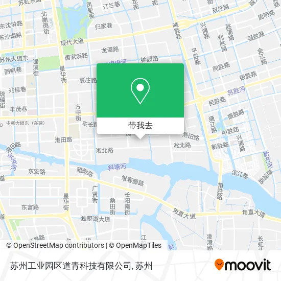 苏州工业园区道青科技有限公司地图