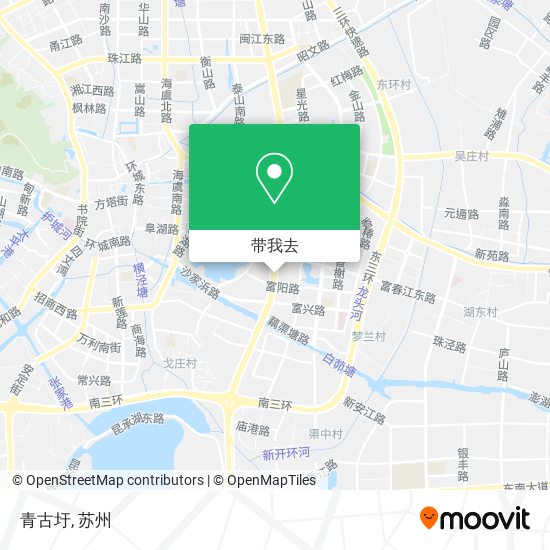 青古圩地图