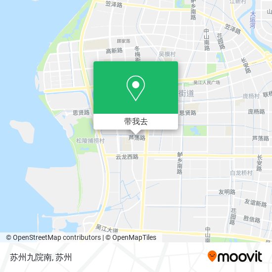 苏州九院南地图