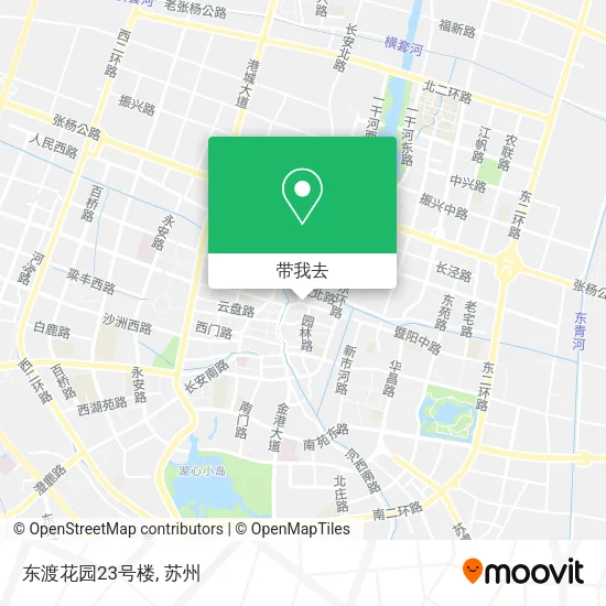 东渡花园23号楼地图