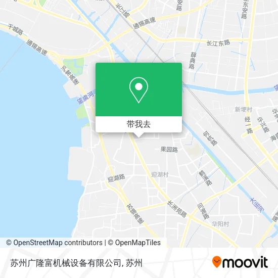 苏州广隆富机械设备有限公司地图