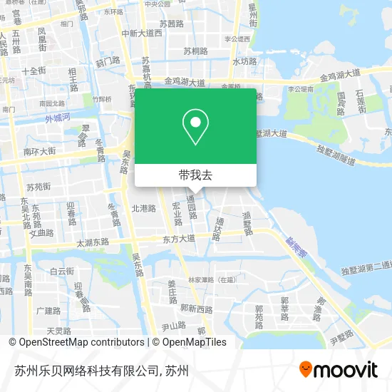 苏州乐贝网络科技有限公司地图
