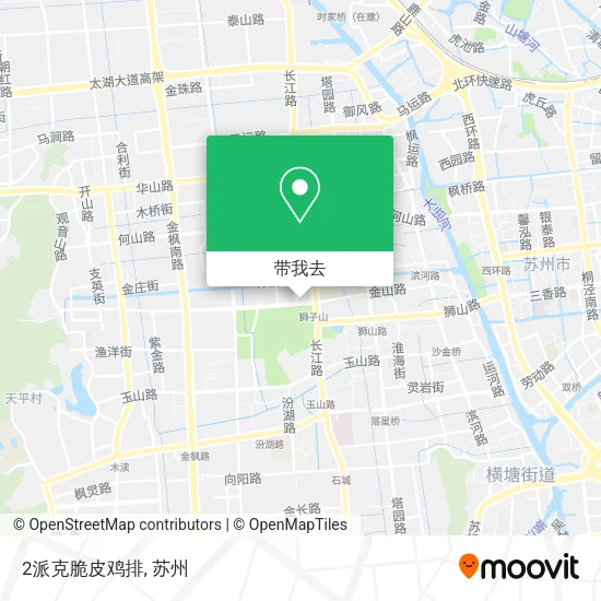 2派克脆皮鸡排地图