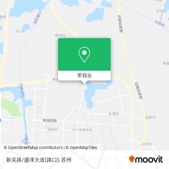 新吴路/盛泽大道(路口)地图