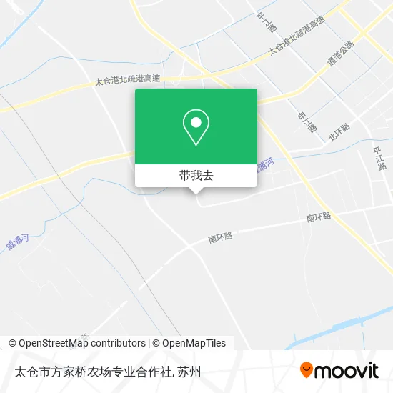 太仓市方家桥农场专业合作社地图