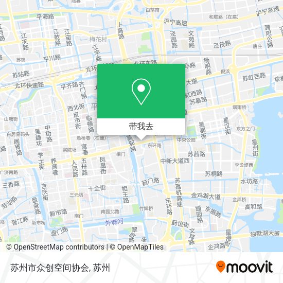 苏州市众创空间协会地图