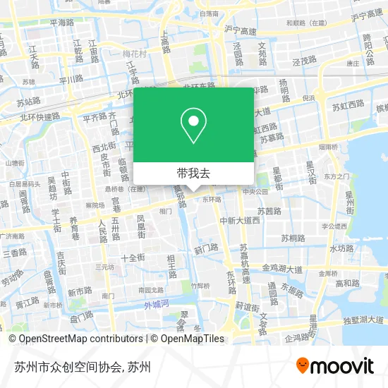 苏州市众创空间协会地图