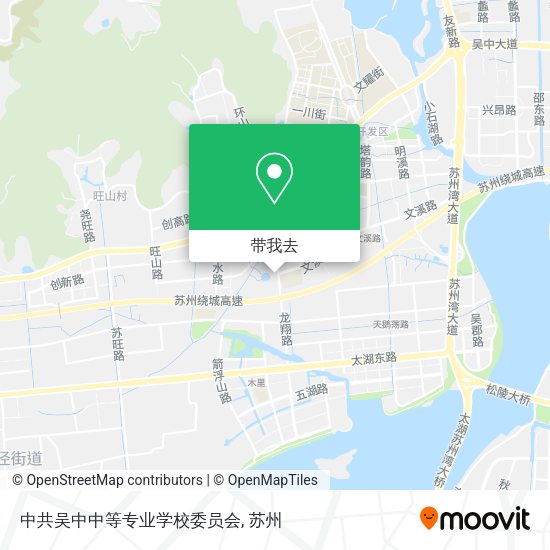 中共吴中中等专业学校委员会地图