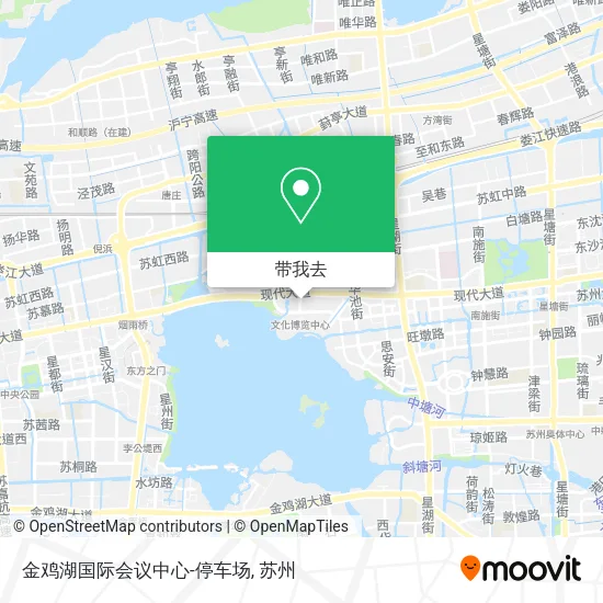 金鸡湖国际会议中心-停车场地图