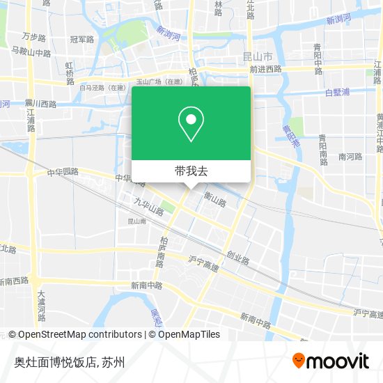 奥灶面博悦饭店地图