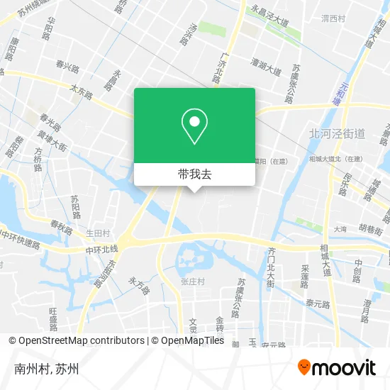 南州村地图