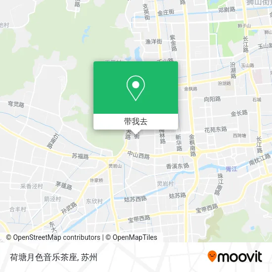 荷塘月色音乐茶座地图