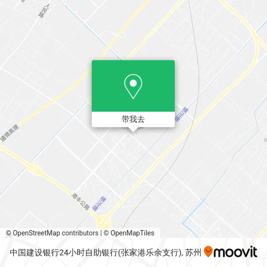 中国建设银行24小时自助银行(张家港乐余支行)地图