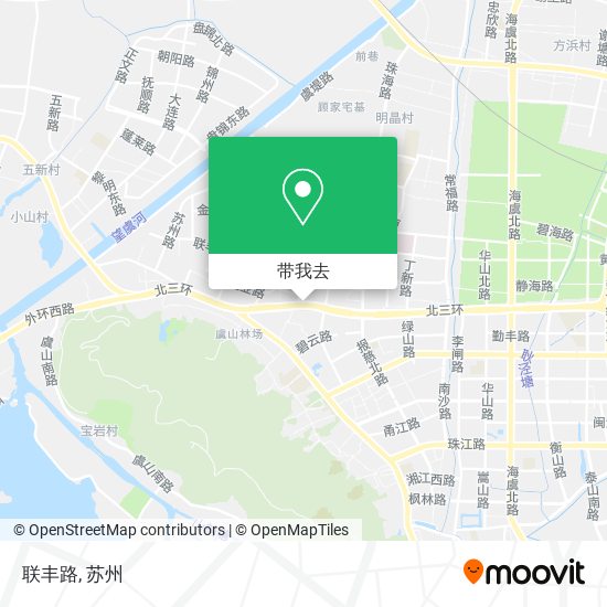 联丰路地图