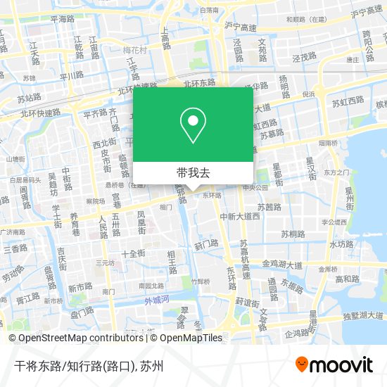 干将东路/知行路(路口)地图
