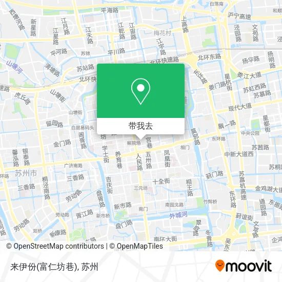 来伊份(富仁坊巷)地图
