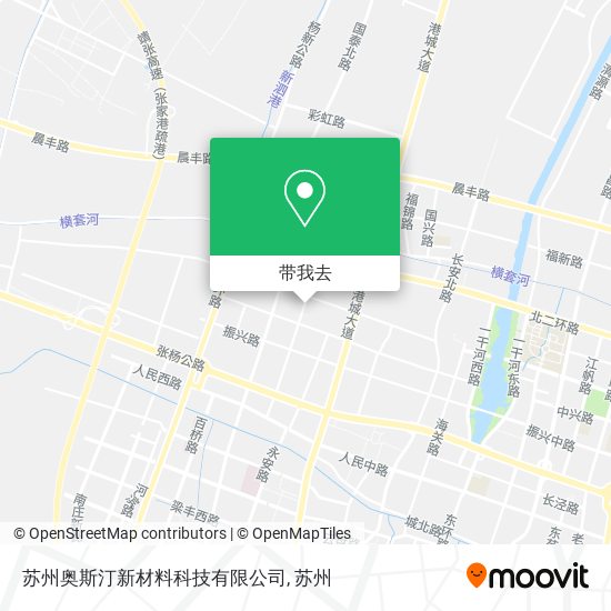 苏州奥斯汀新材料科技有限公司地图