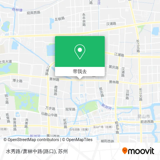 水秀路/萧林中路(路口)地图