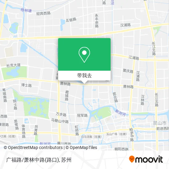 广福路/萧林中路(路口)地图