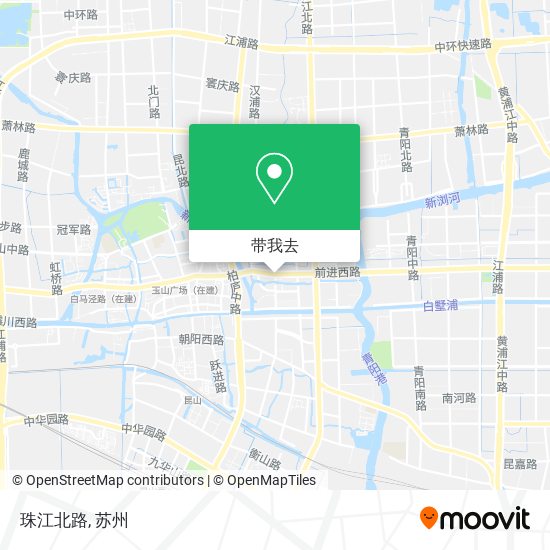 珠江北路地图