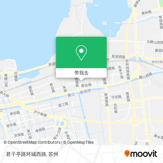 君子亭路环城西路地图