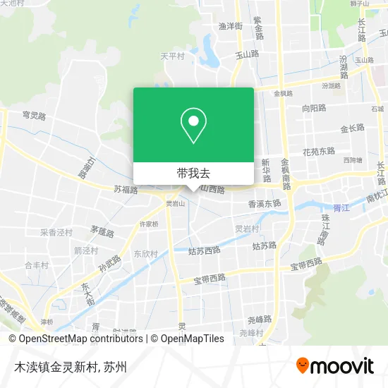木渎镇金灵新村地图