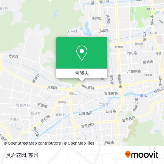 灵岩花园地图