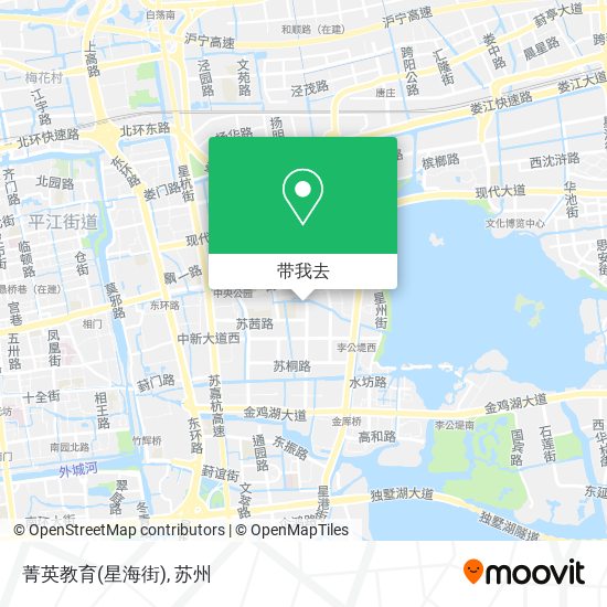 菁英教育(星海街)地图