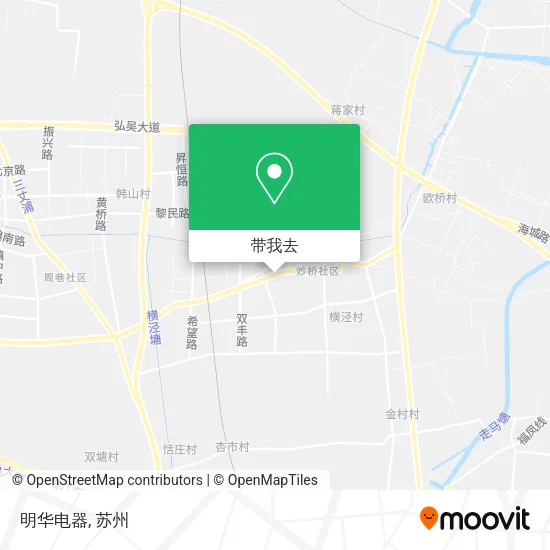 明华电器地图