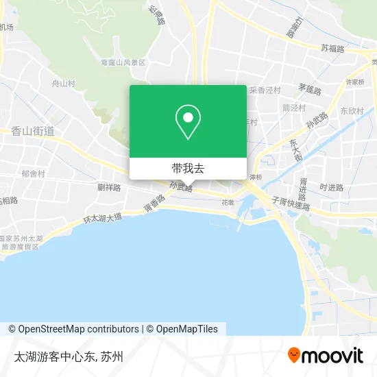 太湖游客中心东地图