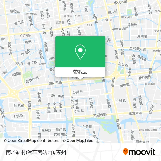 南环新村(汽车南站西)地图