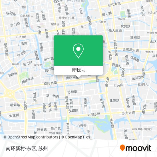 南环新村-东区地图