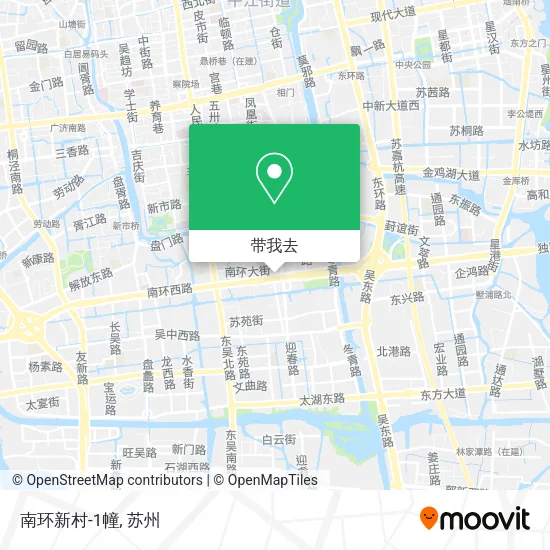 南环新村-1幢地图