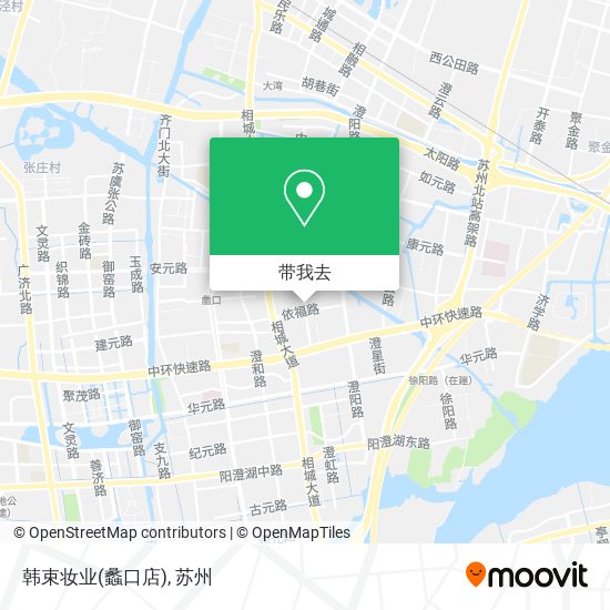 韩束妆业(蠡口店)地图