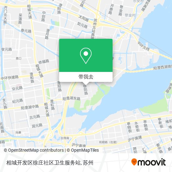 相城开发区徐庄社区卫生服务站地图