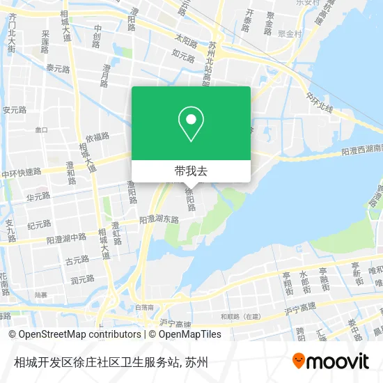 相城开发区徐庄社区卫生服务站地图