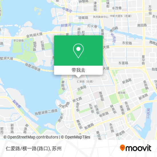 仁爱路/横一路(路口)地图