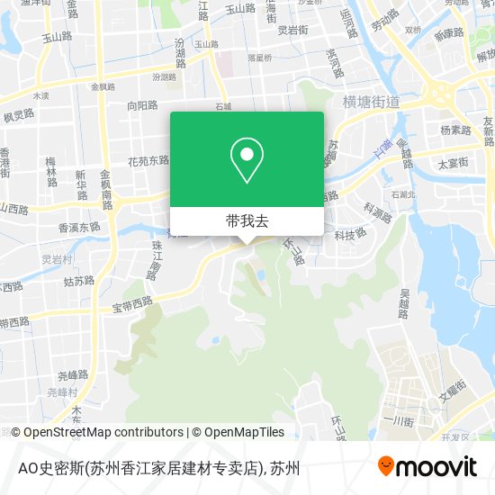 AO史密斯(苏州香江家居建材专卖店)地图