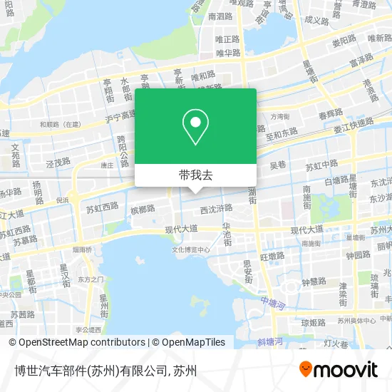博世汽车部件(苏州)有限公司地图
