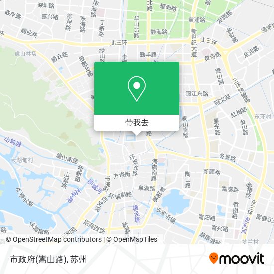 市政府(嵩山路)地图