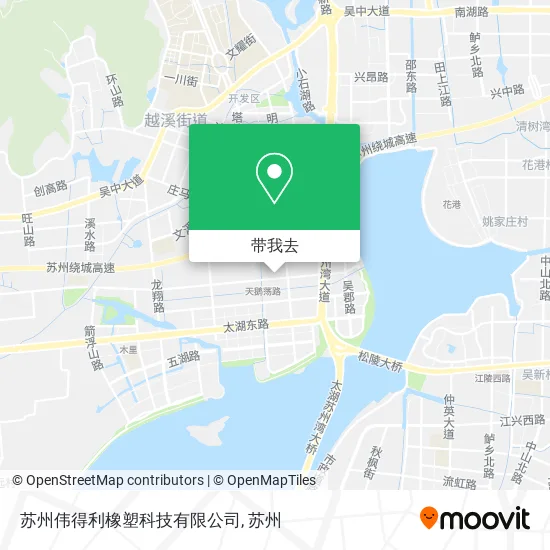 苏州伟得利橡塑科技有限公司地图