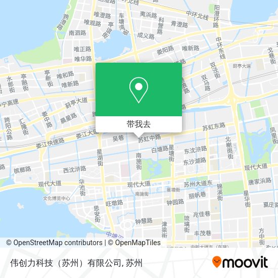 伟创力科技（苏州）有限公司地图