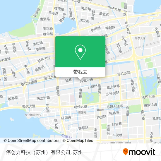 伟创力科技（苏州）有限公司地图
