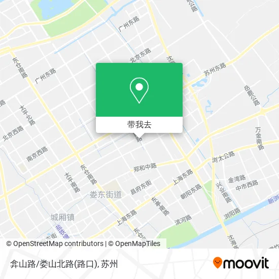 弇山路/娄山北路(路口)地图