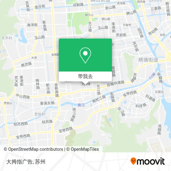 大拇指广告地图